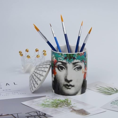 Lina Cavalieri Ceramic Aromatherapy Candle Jar