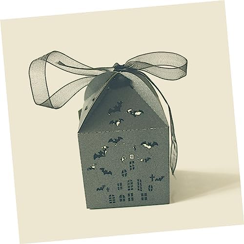 Halloween Bat Candy Box Wedding Favor Case Iridescent