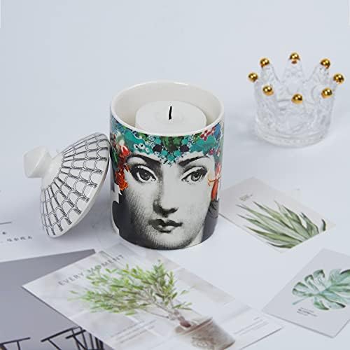 MEFFEE Lina Ceramic Aromatherapy Candle Jar