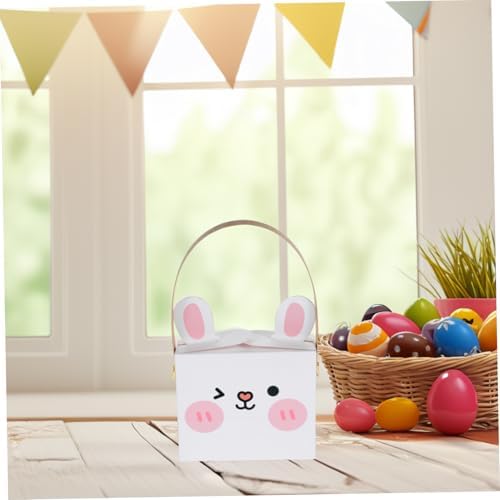 Cute Easter Party Favors Bunny Boxes with Treats for Kids