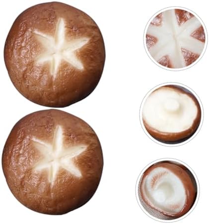 5pcs Realistic Shiitake Mushroom Photo Prop