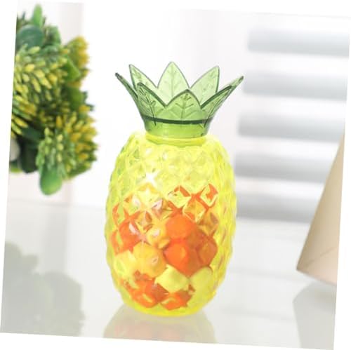 ABOOFAN 12Pcs Pineapple Candy Boxes Plastic Party Favor Containers