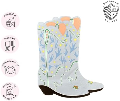 Yeehaw Large Boot Napkins - Pack of 16