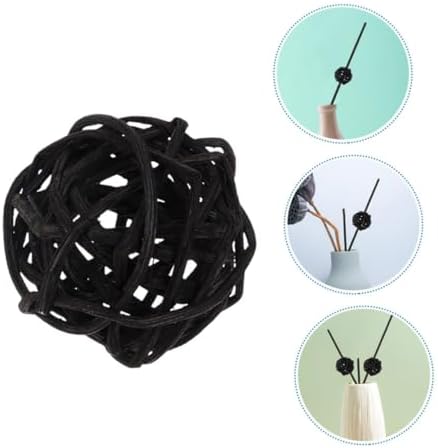 Cabilock 40pcs Wicker Rattan Balls Decorative Orbs