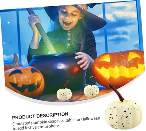 Garneck 20pcs Mini Artificial Pumpkins for Halloween Decorations
