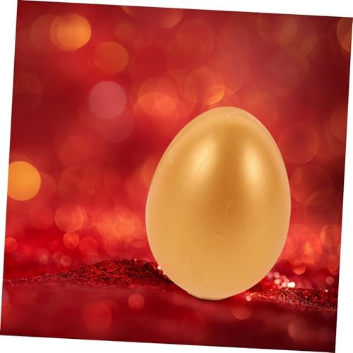 Garneck 6pcs Golden Egg Party Favors for Easter and Weddings