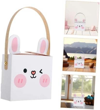 Cute Easter Party Favors Bunny Boxes with Treats for Kids