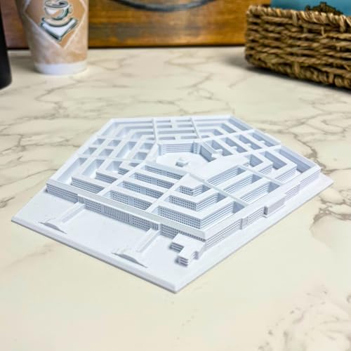 Pentagon Building Model - US Defense Headquarters Replica