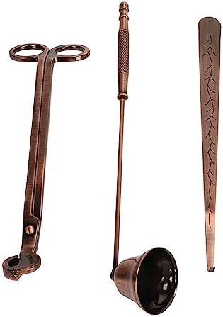 3 in 1 Candle Care Kit with Trimmer Snuffer Dipper
