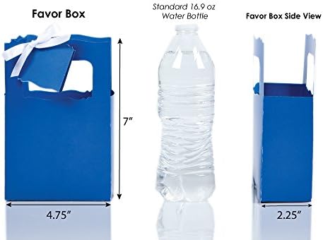 40th Birthday Favor Boxes Set of 12