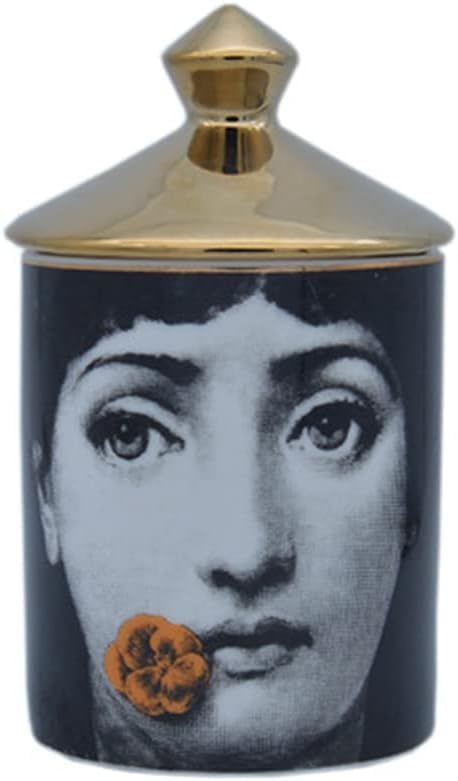 Lina Cavalieri Ceramic Aromatherapy Candle Jar