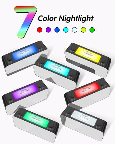 Extra Loud RGB Alarm Clock for Heavy Sleepers