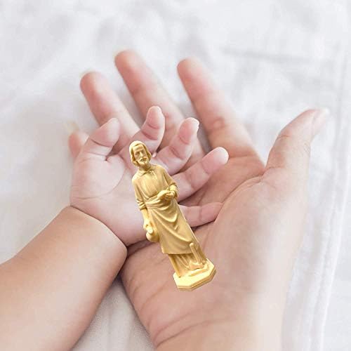 Needzo Mini Saint Joseph Statue Realtor Gift 35 Inches Pack of 10