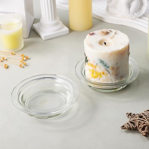 Homoyoyo 2PCS Wax Warmer Replacement Dish Glass