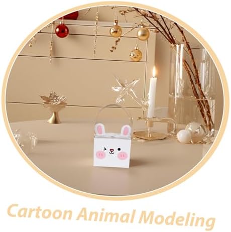 Cute Easter Party Favors Bunny Boxes with Treats for Kids