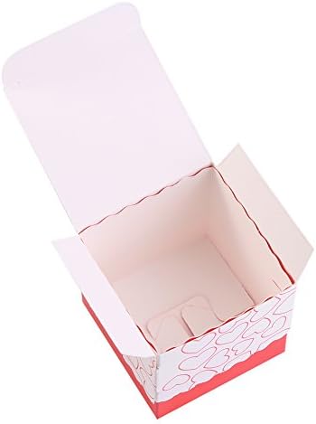 50Pcs Red Candy Boxes for Party Favors and Gifts