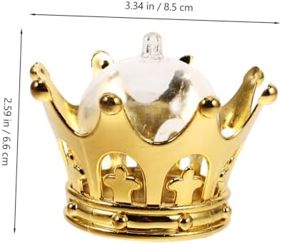 12pcs Party Decorations Candy Boxes Wedding Crown Centerpieces