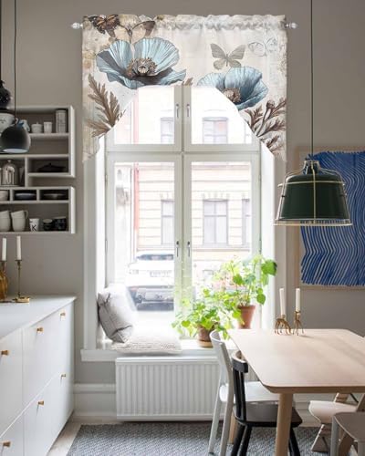 Vintage Tulip Flower Window Valance 56x36