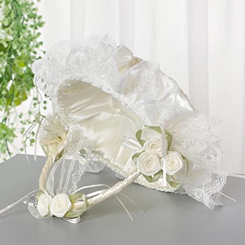 Lvory Large Flower Girl Baskets for Weddings