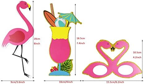 SUNBEAUTY 12 Pcs Summer Photo Booth Props