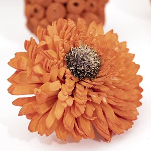ANDALUCA Orange Decorative Vase Filler Bag