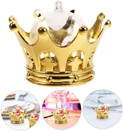 12pcs Electroplated Gold Silver Candy Box Princess Party Favor Wedding Favors