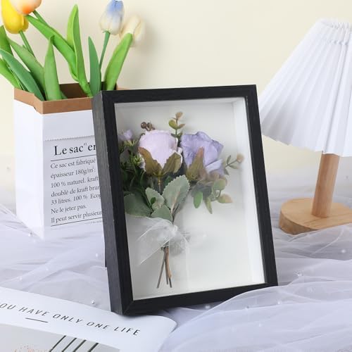 4 Pack 6x8 Inch Shadow Box Frame Display Case