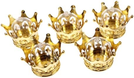12pcs Electroplated Gold Silver Candy Box Princess Party Favor Wedding Favors