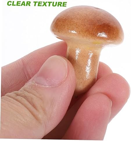 Garneck Fake Mushroom Models for Photo Props and Kids Accessories