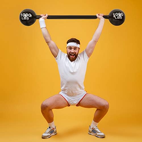 4PCS Giant Inflatable Dumbbell Barbell for Party Decorations