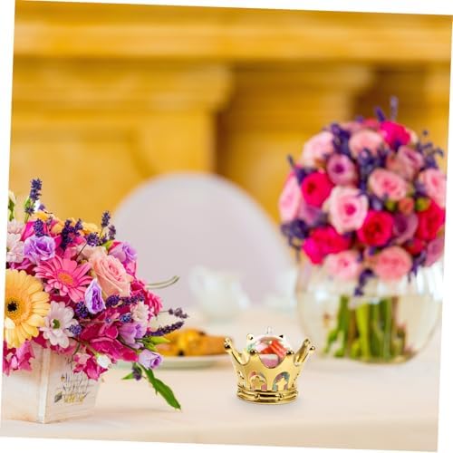 12pcs Party Decorations Candy Boxes Wedding Crown Centerpieces