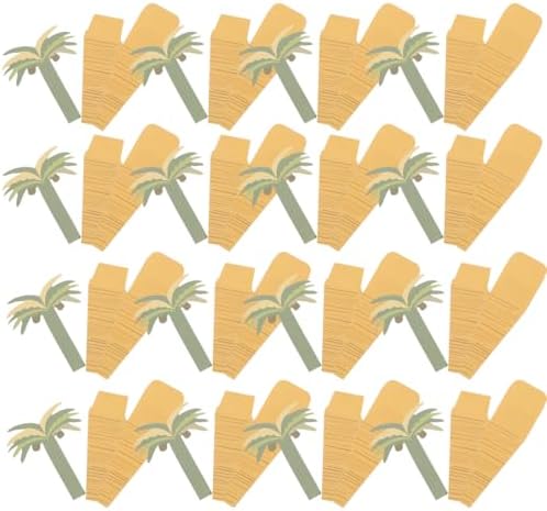 Amosfun Palm Tree Candy Box Wrappers 24Pcs