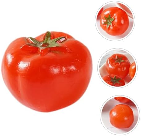 PRETYZOOM 6pcs Realistic Artificial Tomato Props