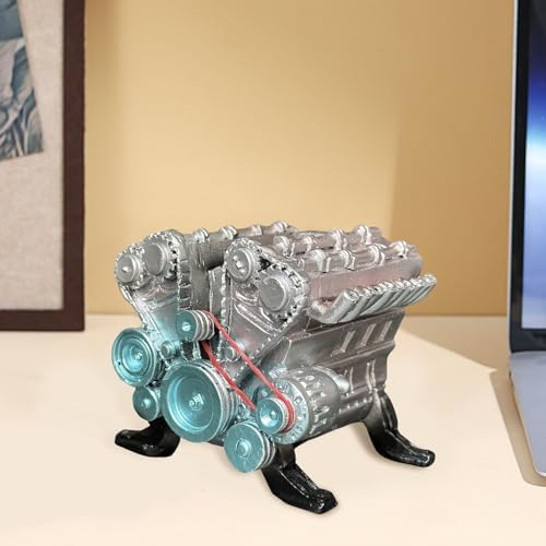 Meideli V8 Engine Model 4 8 Cylinder Car Resin Decoration