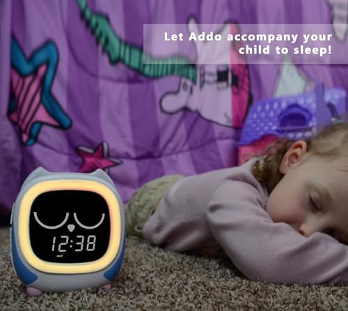 iTOMA Addo Kids Alarm Clock with Bluetooth and White Noise