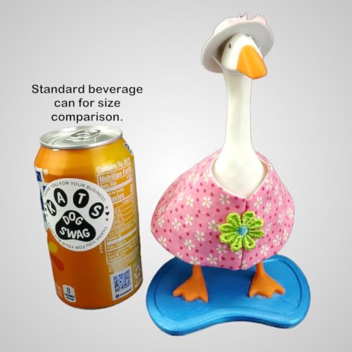 Pink Flower Outfit for 7 Inch Desk Goose