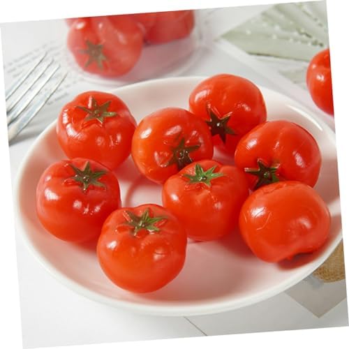 PRETYZOOM 6pcs Realistic Artificial Tomato Props