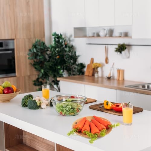 AUEAR 5 Pack Artificial Carrots Decor