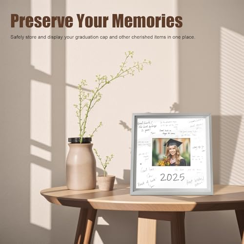 Elegant 12x12 Shadow Box Frame for Graduation and Family Memories