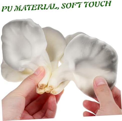 Amosfun Realistic Fake Mushroom Photo Prop Decoration