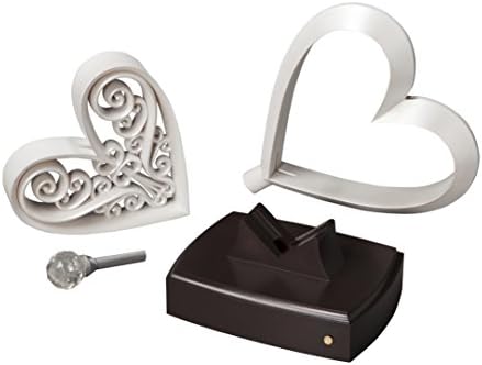 Unity Heart Pearlescent White Wedding Candle Alternative
