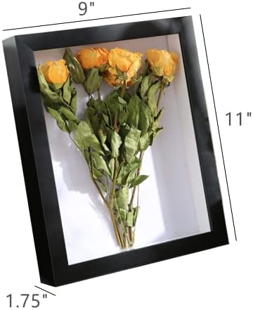 Shadow Box Picture Frame 8x10 Inch for Bouquets Photos Medals
