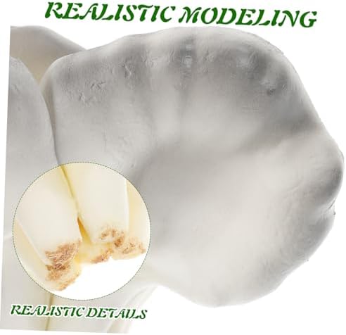 Realistic Fake Straw Mushroom Decor Wall Art