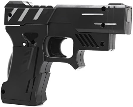 EC VISION Gun Alarm Clock with Recording Feature - Black