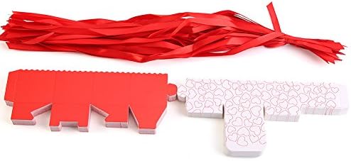 50Pcs Red Candy Boxes for Party Favors and Gifts