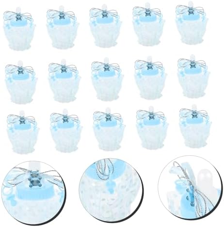12pcs Bottle Shaped Candy Boxes for Shower Favors and Party Treats