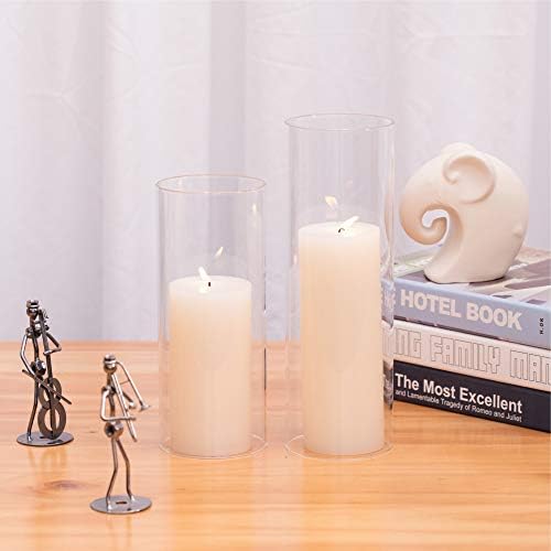 WGVI Hurricane Candle Holder Sleeve 4 Inch Wide 6 Inch Tall
