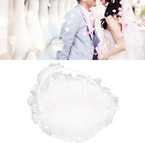 Enforose Flower Girl Basket with Handle
