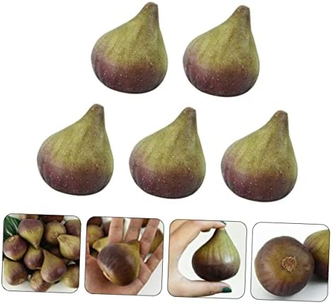 Ciieeo 5Pcs Creative Simulation Fig Models for Home Decoration