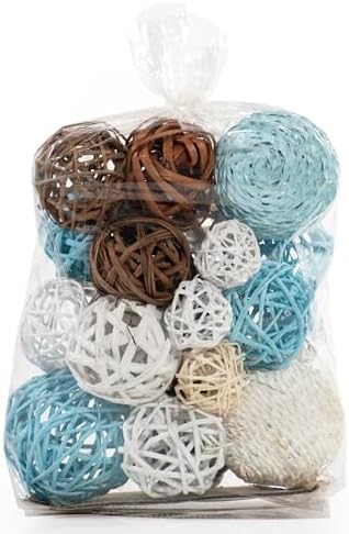 ANDALUCA Decorative Vase Filler Bag with Orbs and Balls